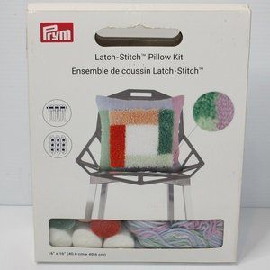 Prym Latch-Stitch Pillow Kit Log Cabin Brand New in Package